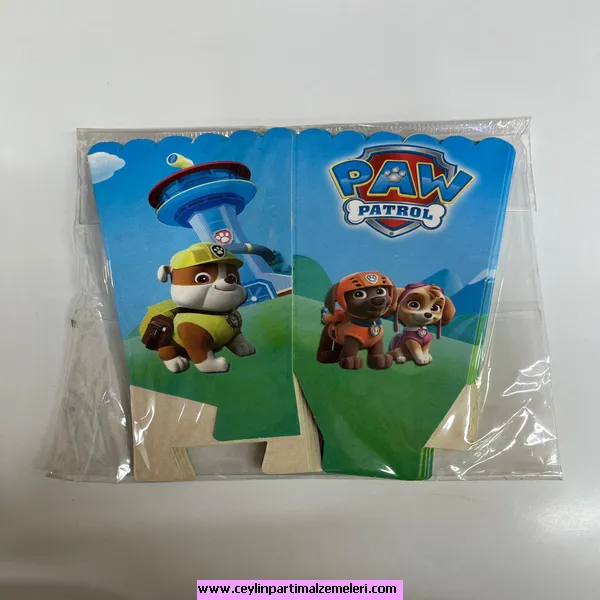 Paw Patrol Temalı Popcorn Kutusu